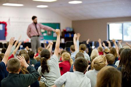 Teaching a group of students